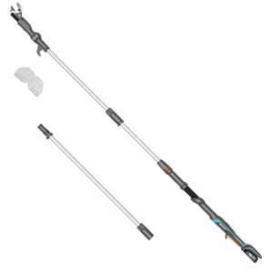 Gardena 14776-20 elektrisk trädbeskärare Svart, Silver 2,8 cm 18 V litiumjon (Li-Ion)