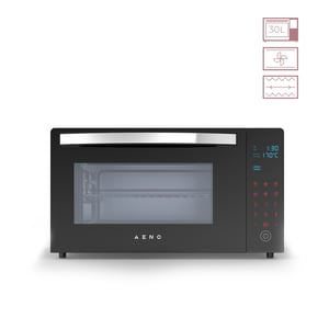 AENO EO1 30 l 1200 W Czarny, Stal nierdzewna