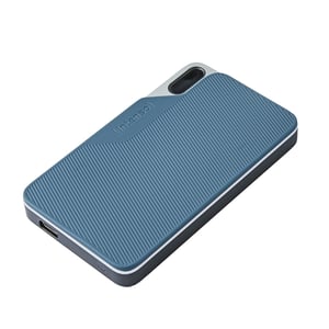 Intenso Lesen/Schreiben bis zu 500 MB/s/250 GB USB Typ C 3.2 Gen 1 (3.1 Gen 1) Blau, Grau