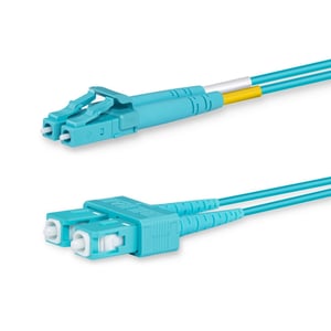 Lanview LVO231479 kabel InfiniBand / światłowodowy 5 m LC SC Kolor Aqua