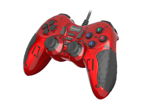 GENESIS Mangan 200 Czerwony USB 2.0 Gamepad Analogowa/Cyfrowa PC