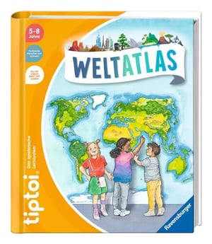 tiptoi 49287 bok Geografi Tyska 24 stron(y) Inbunden
