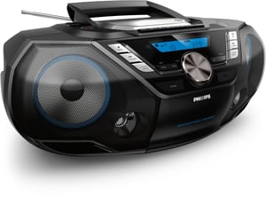 Philips AZB798T/12 Portable Stereo System Analog and Digital 12 W DAB, DAB+, FM Black MP3 Player