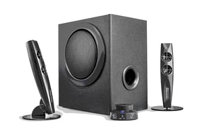 Wavemaster Stax BT zestaw głośników Uniwersalne Czarny 2.1 kan. 20 W Bluetooth