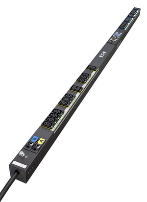 Eaton EMAB04 Power Distribution Unit (PDU) with 24 Outlets, 0U, Black