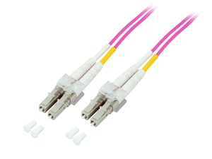 Alcasa LC/LC, 20m InfiniBand / Fiber Optic Cable, Purple