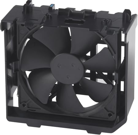 HP Z6 Fan and Front Card Guide Kit Obudowa komputera Wentylator Czarny
