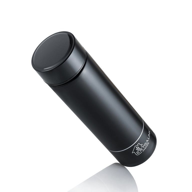 Extralink Kubek termiczny Smart Travel Mug Czarny Termos z wyświetlaczem LED