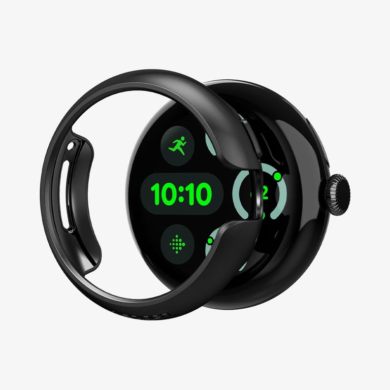 Spigen Pixel Watch 3 (41mm) Case Czarny Poliwęglan (PC)