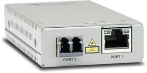 Allied Telesis AT-MMC2000/LC-960 1000 Mbit/s 1310 nm Multifunction Network Converter, Gray