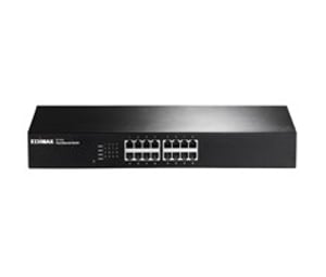 Edimax ES-1016 Unmanaged Fast-Ethernet-Netzwerk-Switch (10/100) Schwarz
