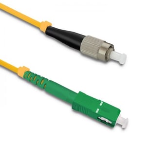 Qoltec 54312 kabel InfiniBand / światłowodowy 15 m SC FC Żółty