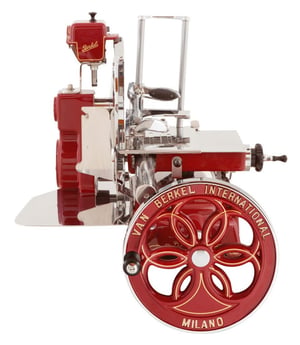 Berkel Volano B114 Rouge krajalnica Ręczny Aluminium, Czerwony, Stal nierdzewna Aluminium, Stal nierdzewna