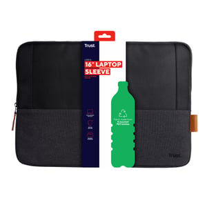 Trust Lisboa 40,6 cm (16") Etui kieszeniowe Czarny