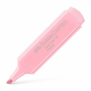 Faber-Castell Textliner 46 Pastellmarker 1 Stück. Abgeschrägte Spitze. Rosa