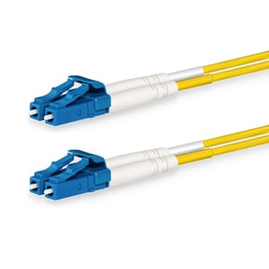 Lanview LVO231407 InfiniBand/Fiber Optic Cable, 2 m, 2x LC, Yellow