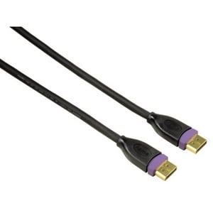 Hama anslutningskabel, DisplayPort-kontakt – DisplayPort-kontakt, 3 m DisplayPort Svart