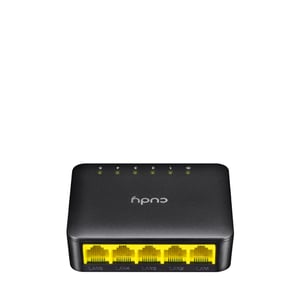 Cudy GS105D Gigabit Ethernet (10/100/1000) Network Switch, Black