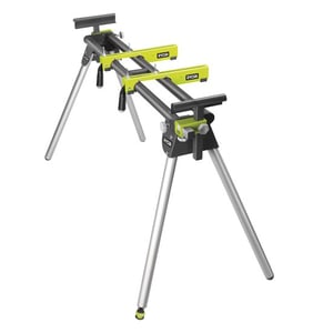 Ryobi RLS02 Wood Sawing Stand, 4-Leg, Black, Green, Silver