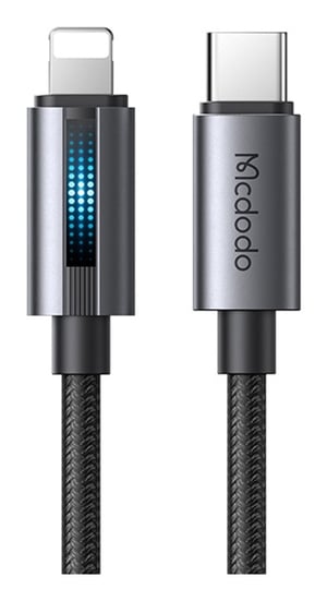 Mcdodo CA-5710 kabel USB 1,2 m USB A USB C/Lightning Czarny, Szary
