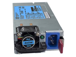 HPE 499250-101-RFB 460 W Power Supply Module, Metallic