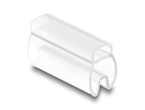 DeLOCK 80951 Cable Tag, Clear Plastic, 50 pcs.