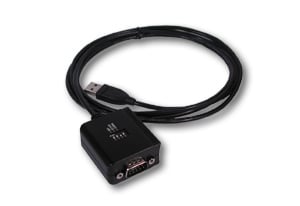 EXSYS EX-1303 kabel równoległy Czarny 1,8 m 1 x USB A 1 x 9 pin