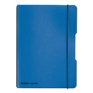 Herlitz 11361532 okładka Polipropylen (PP) Niebieski A5/40