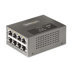 StarTech AS445C-POE-INJECTOR-adapter PoE 2,5 Gigabit Ethernet, 5 Gigabit Ethernet, Fast Ethernet, Gigabit Ethernet
