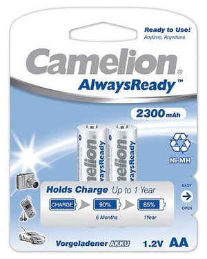 Camelion NH-AA2300ARBP2 Bateria do ponownego naładowania AA Niklowo-metalowo-wodorkowa (NiMH)