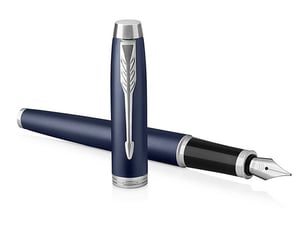 Parker IM Füllfederhalter, Patronenfüllsystem, blau, 1 Stück