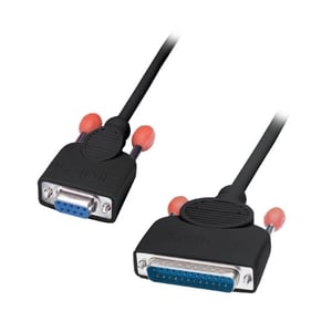 Lindy 30293 seriell kabel, grå, 2 m