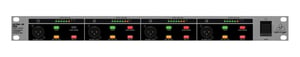 Behringer DI800 8-channel audio mixer. Black, Silver