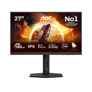 AOC G4 27G4X monitor komputerowy 68,6 cm (27") 1920 x 1080 px Full HD LED Czarny, Szary