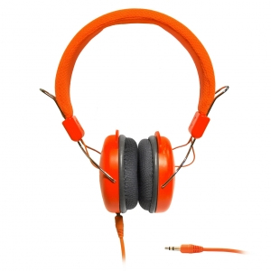 ART AP-60MA Wired Headphones, Headband Style, Music, Black, Orange