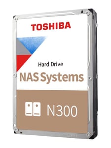 Toshiba N300 hårddisk 12 TB 7200 RPM 512 MB 3,5" SATA III