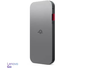 Lenovo GO Litowo-polimerowy (LiPo) 10000 mAh Bezprzewodowe ładowanie Szary