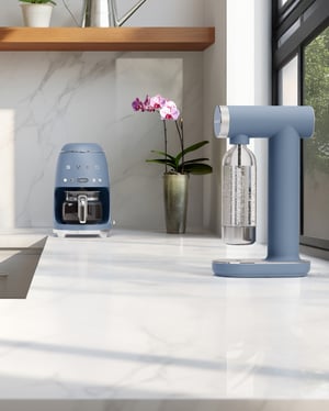 Smeg SKC01SBM saturator Plastik Niebieski