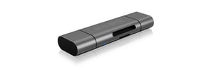 ICY BOX IB-CR200-C USB 2.0-kortläsare, antracit