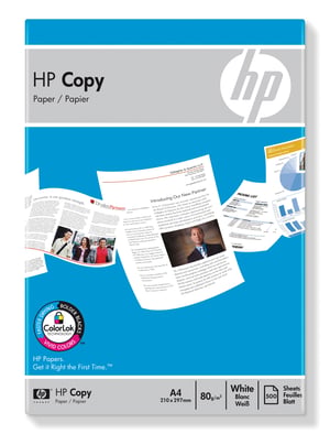 HP Kopieringspapper, 80 g/m² – 500 ark/A4/210 x 297 mm