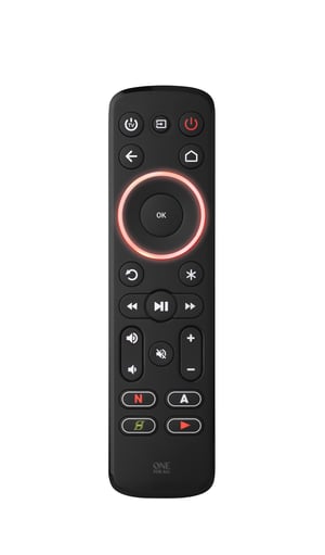 One For All Advanced RC7935 pilot Podczerwień TV, Audio Naciśnij przyciski