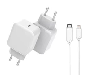 CoreParts MBXUSB-AC0015 Ladegerät für mobile Geräte, universell, weiß, Wechselstrom, Schnellladung, intern