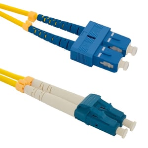 Qoltec 54033 kabel InfiniBand / światłowodowy 3 m SC LC Żółty