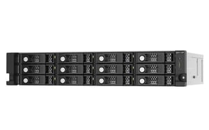 QNAP TL-R1220Sep-RP HDD/SSD Enclosure, Black, Gray, 2.5/3.5"