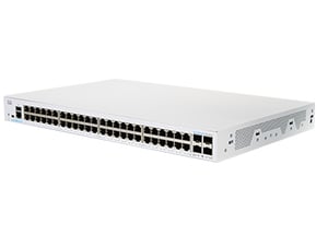 Cisco CBS350-48T-4G Zarządzany L2/L3 Gigabit Ethernet (10/100/1000) Srebrny