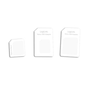 LogiLink AA0047 adapter för flashminneskort/SIM-kort SIM-kortadapter
