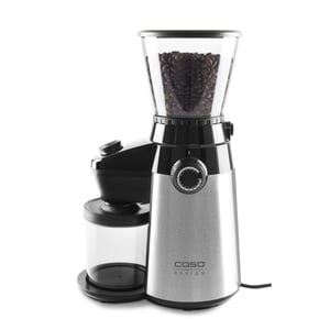 Caso 1832 150 W Coffee Grinder, Black, Stainless Steel