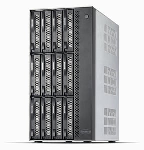 TerraMaster T12-500 Pro NAS Mini Tower Intel® Core™ i7 16 GB DDR5 0 TB Gray