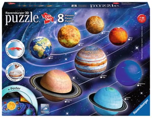 Ravensburger 11668 pussel 3D-pussel 540 bitar. Rymden