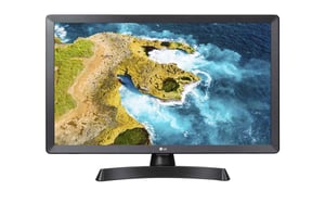 LG HD 24TQ510S-PZ Fernseher 59,9 cm (23,6") Smart-TV WLAN Schwarz, Grau 250 cd/m²
